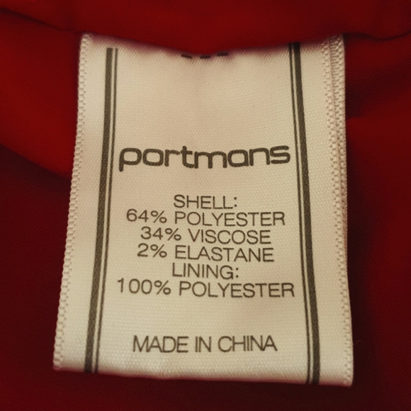 Portmans sleeveless red dress - Picture 6 of 6